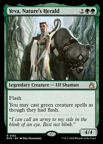 Mtg yeva nature herald exc - mtg,