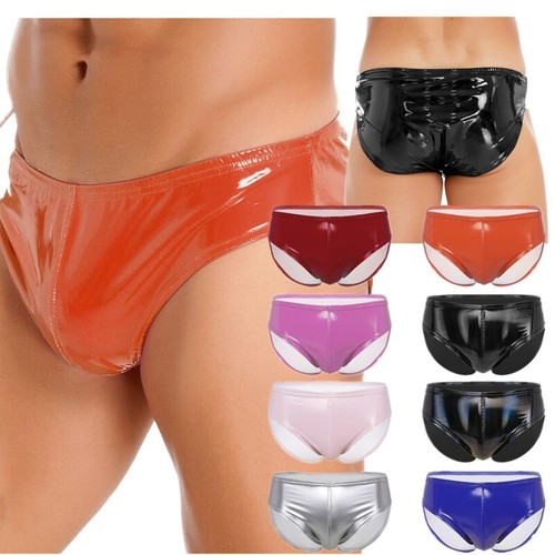 Boxer uomo lucido metallizzato
