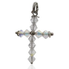 Ciondolo croce mm 28x20 in