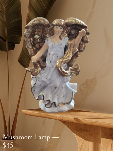 Statuina angelo ceramica - statuina,