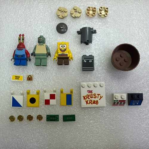 Lego spongebob krusty - spongebob, krab