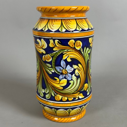 Vaso maiolica caltagirone giro - vaso,