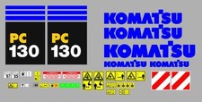 komatsu pc 130 2  decalcomanie
