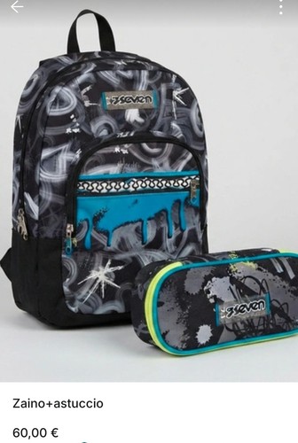 Seven zaino scuola con - seven,