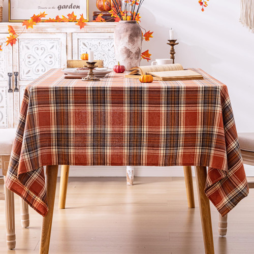 Aqothes plaid tovaglia autunno - plaid,