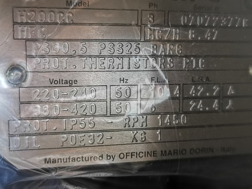 Dorin h200cc 2hp - h200cc,