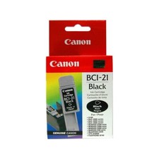 CANON 0954A002 BCI21BK CARTUCCIA ORIGINALE BK NERO 225 pagine