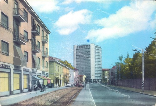 N31 cartolina bresso via - cartolina,