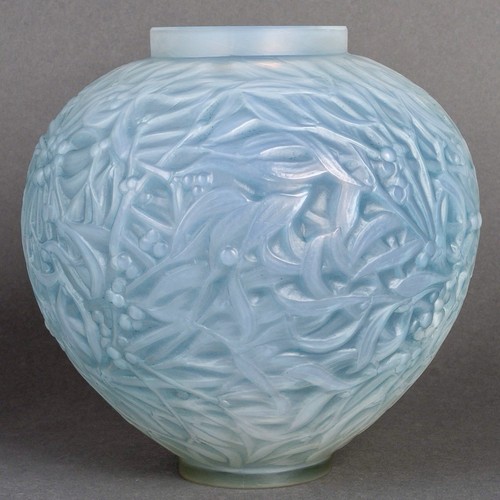 Vase gui verre - verre, opalescent