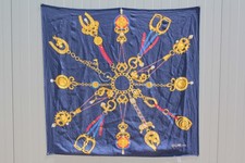 CELINE Foulard soie vintage