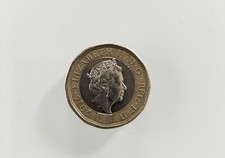 one pound 2016 regina Elisabetta II Moneta