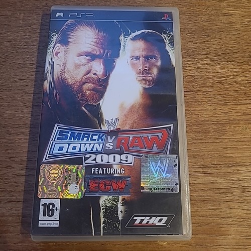 Smackdown raw 2009 psp - smackdown,