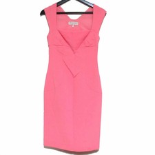 [Usato] Buone Condizioni EMILIO PUCCI Emilio Pucci Lunghezza Ginocchio Collo Quadrato Lana Str