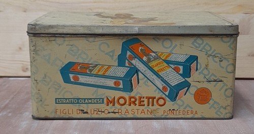 Scatola latta vintage - latta, caffeol