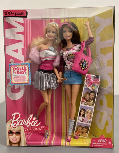 Barbie fashionistas mattel 100 - fashionistas,