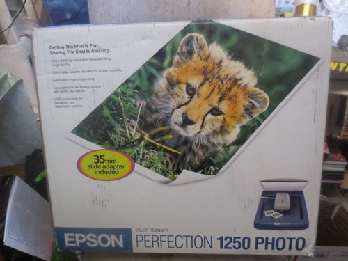 Epson perfection 1250 - 1250, scanner