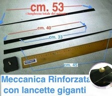 OROLOGIO CON LANCETTE GIGANTI