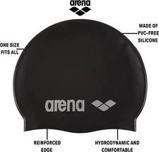 arena Classic Silicone Cuffia