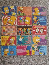 Card I Simpsons Ferrero 1999 