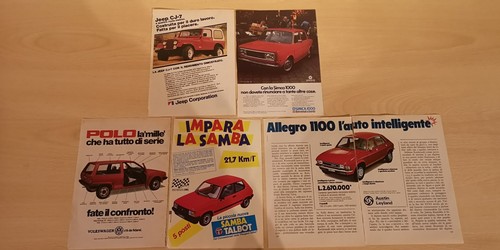 Pubblicità austin allegro - pubblicità,