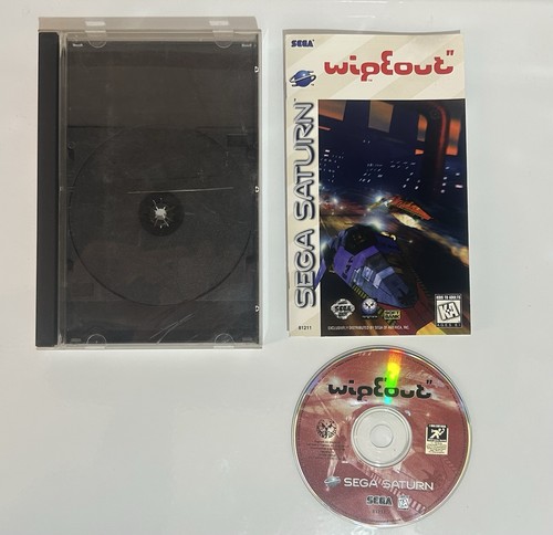 Sega saturn usa wipeout - sega,