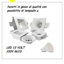 Porta Faretto in Gesso da