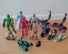 Lego Castle Knights Kingdom cavalieri + Lego Technic assortito