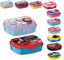 LUNCH BOX Merenda colazione porta Merenda PRANZO sandwich scuola, bambini 