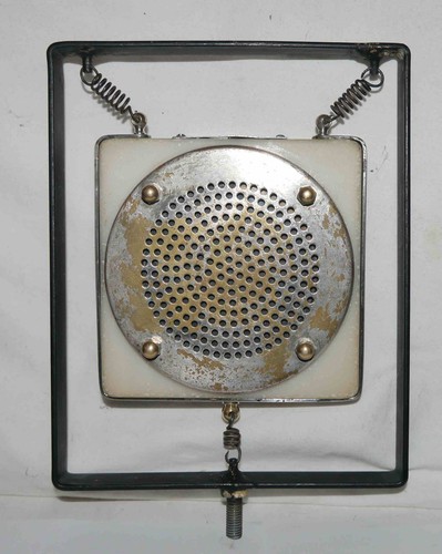 Microphone ancien charbon - ancien, à