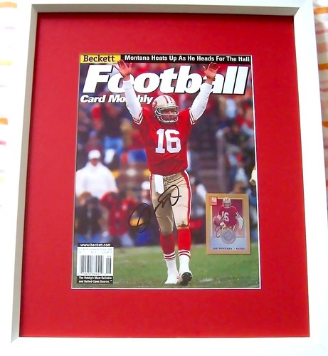 Copertina rivista joe montana - copertina,