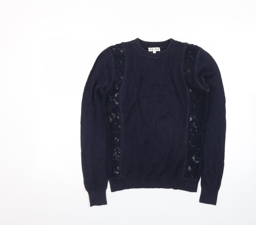 Maglione pullover donna blu