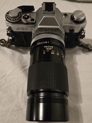 Canon mm fotocamera - ae-1, 35