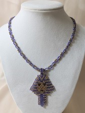 Collana Artigianale Ciondolo Faraone Boho Chic Charm Ottone Etnica Antico Egitto