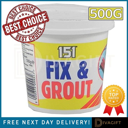 White fix grout 500g - white, &