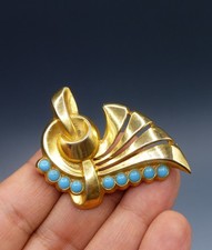 Broche Ancienne Art Déco -