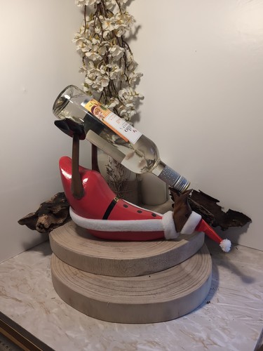 Anatra babbo natale ubriaca - di,