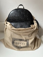 Zaino Gucci Pelle Nero