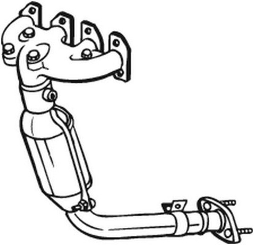Catalizzatore bosal 099 716 - bosal, 099-716
