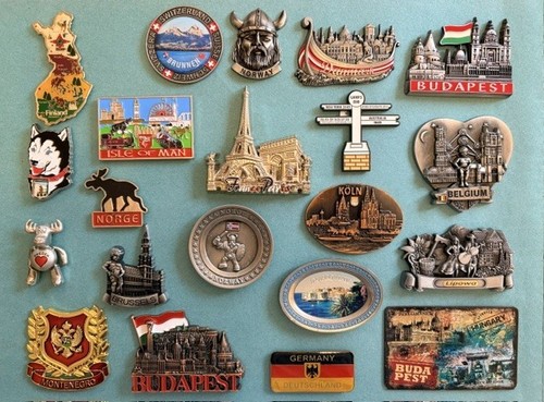 Souvenir fridge magnet metal - magnet,