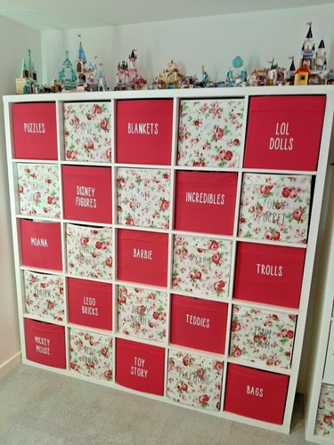 Ikea kallax drona box - kallax, sticker