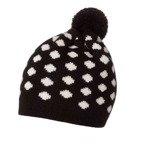 Cappello sharpei nero pois - cappello, nero/pois