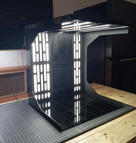 Star wars diorama led morte - star,