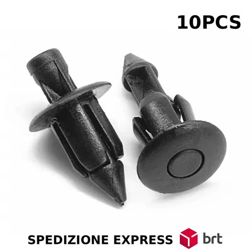 10x clip rivetti carene per - clip,