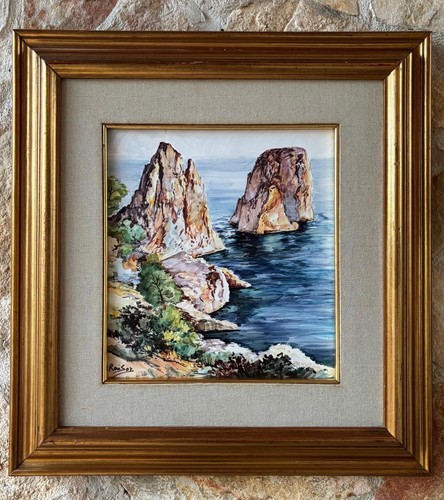 Quadro capri faraglioni - quadro, -capri,