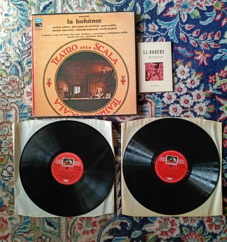 Vinili puccini boheme - vinili,