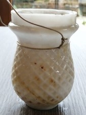 Portacandele fata in vetro