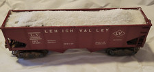 ✅ Lionel 6456 Lehigh Valley Auto Tramoggia Marrone con Carico di Sale