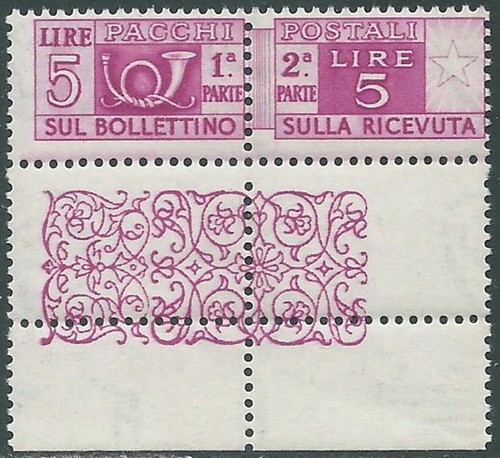 1946 italia pacchi postali - 1946-51,