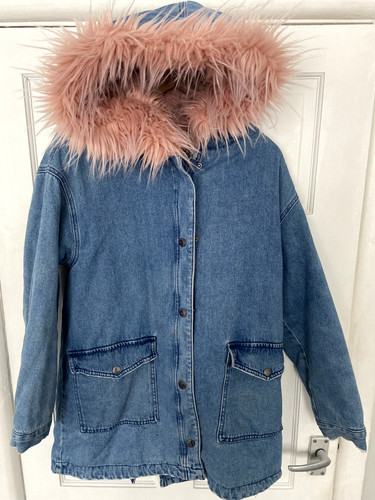 Zara parka cappotto denim - parka,