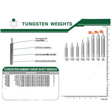 TUNGSTEN SKINNY DROP SHOT